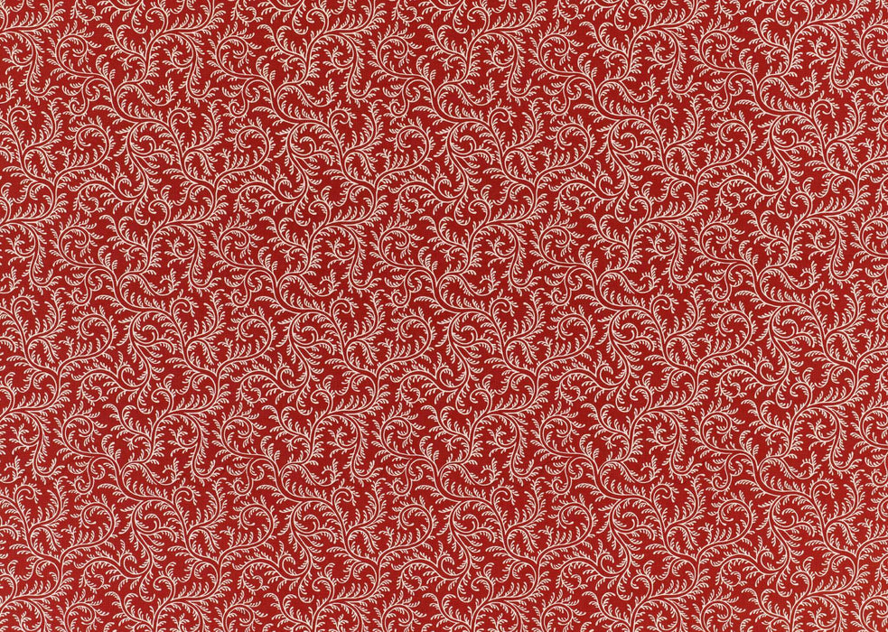 Braquenie Le Grand Corail Vermicule Negatif Rose Ancien Fabric Sample B1887001