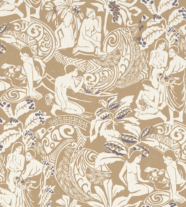 Aldeco Demoiselles - Outdoor Fr Sable Nature Fabric A9DEMO0001
