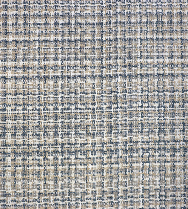 Aldeco Belle Tweed - Outdoor Fr Linen Riverside Fabric Sample A9BELLE0002