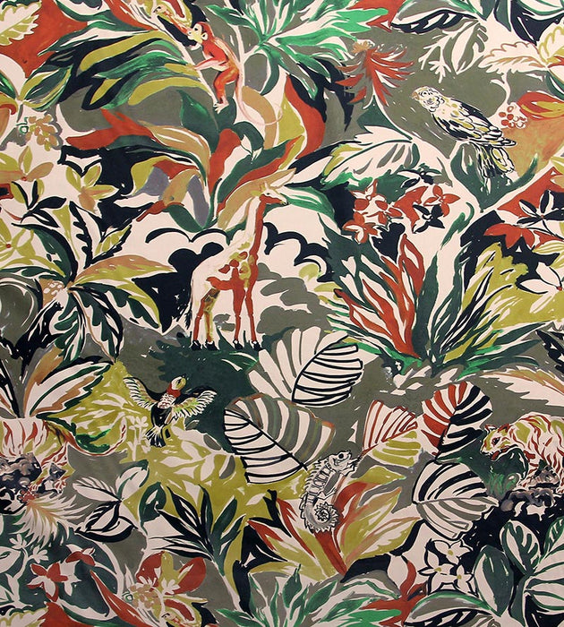 Aldeco Botanical Dream Tropical Sunset Fabric Sample A9BOTA0002