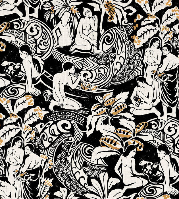 Aldeco Demoiselles - Outdoor Fr Exotic Night Fabric Sample A9DEMO0002