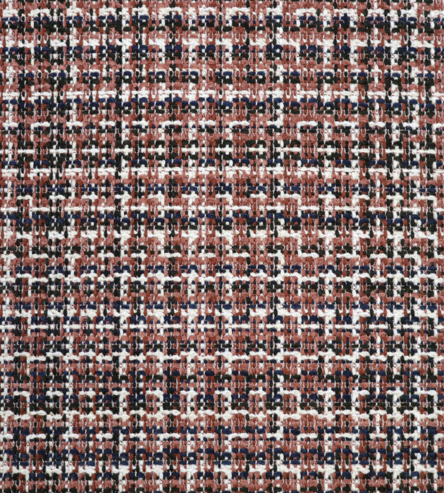 Aldeco Belle Tweed - Outdoor Fr Marine Coral Fabric Sample A9BELLE0003