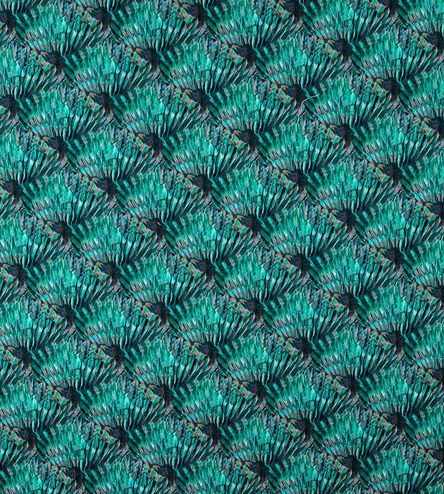 Aldeco Guilty Peacock Blue Fabric Sample A9GUIL0003