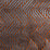 Aldeco Modernist Jacquard Velvet Terracotta Blue Fabric Sample A9MODE0003