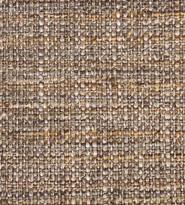 Aldeco Necessaires Melange Fr Linen Raffia Fabric Sample A9NECS0003