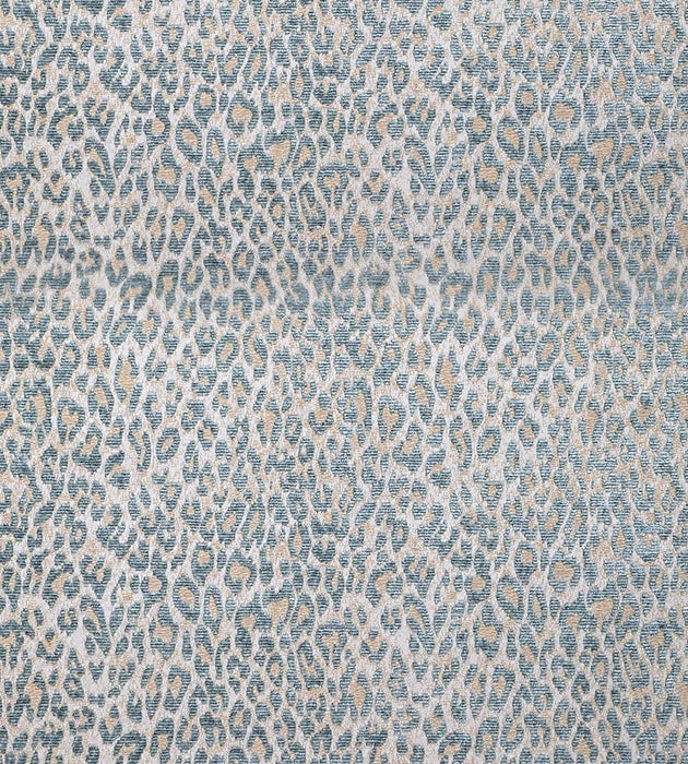 Aldeco Leopard Cloudy Blue Fabric A9LEOP0004