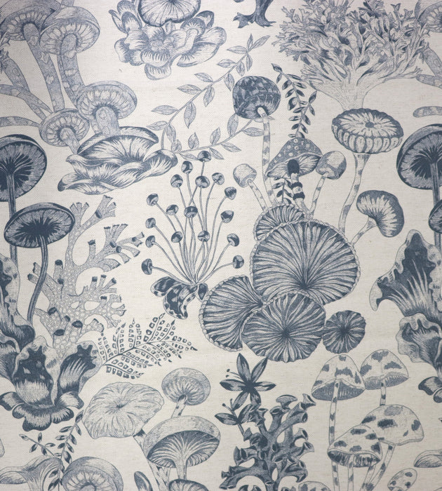 Aldeco Toile Life - Outdoor Fr Riverside Blue Fabric Sample A9TLIFE0004