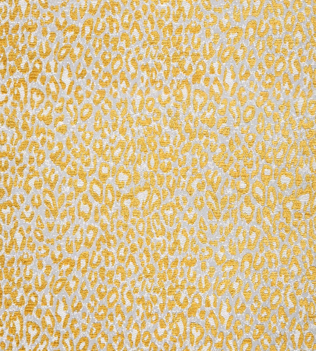 Aldeco Leopard Misted Yellow Fabric Sample A9LEOP0005