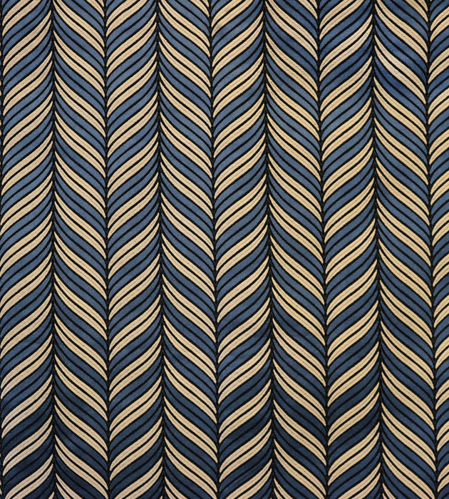 Aldeco Carousel Cord Linen Blue Fabric Sample A9CARO0006