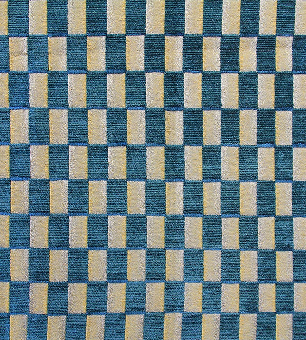 Aldeco Damier Amazon Sunrise Fabric Sample A9DAMI0006