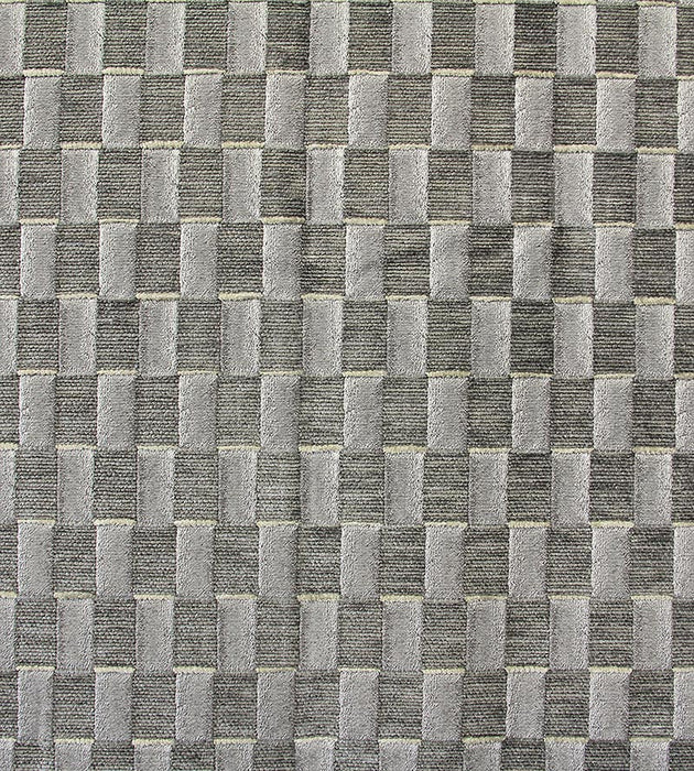 Aldeco Damier Simply Taupe Fabric Sample A9DAMI0007