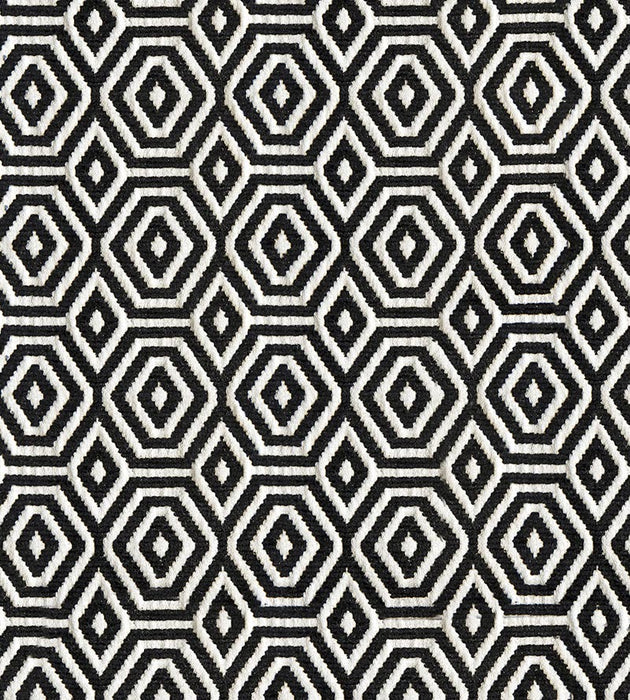 Aldeco Geometric Drops Sexy Black Fabric A9GEOM0010