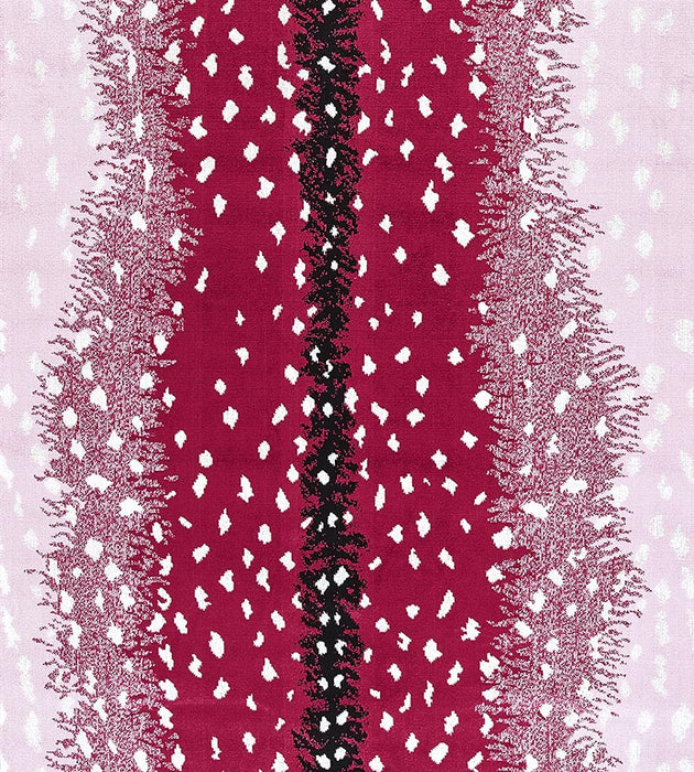 Old World Weavers Antelope Raspberry Fabric Sample ALBOHE0006