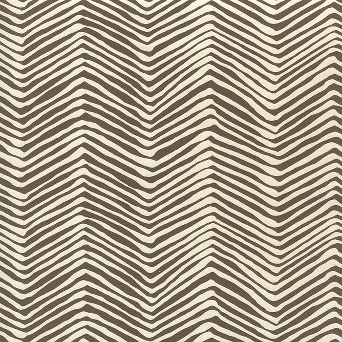 Alan Campbell Petite Zig Zag Brown Wallpaper Sample AP303-16