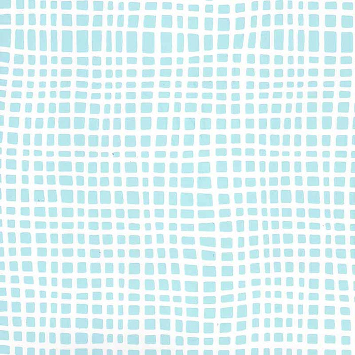Alan Campbell Criss Cross Turquoise Wallpaper AP403-08PV