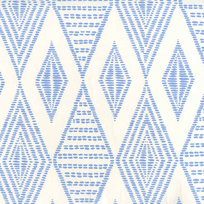 Alan Campbell Safari Embroidery French Blue Wallpaper AP850-05
