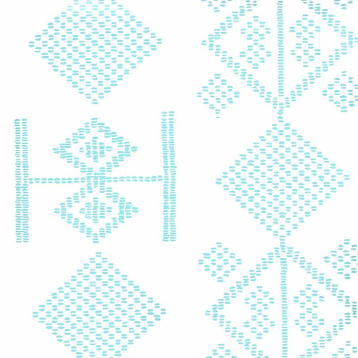 Alan Campbell Vacances Turquoise Wallpaper AP890-03AWP
