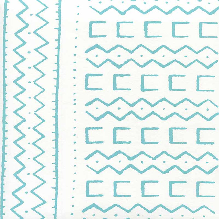 Alan Campbell Beau Rivage Turquoise Wallpaper AP980-03