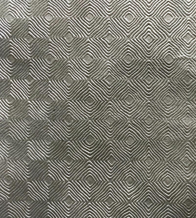 Old World Weavers Cuir Mosaique Silver Fabric AQ00730002
