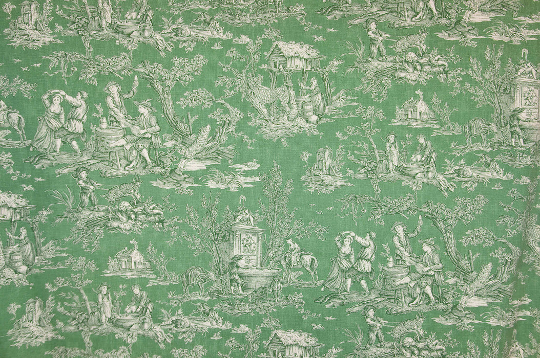 Pierre Frey Satin Coutances Negatif Vert Fabric Sample F2430002