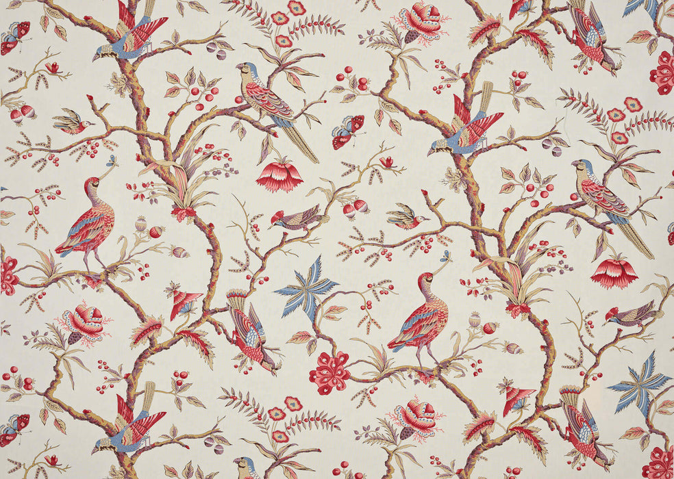 Braquenie La Valliere Groseille Fabric Sample B7634001