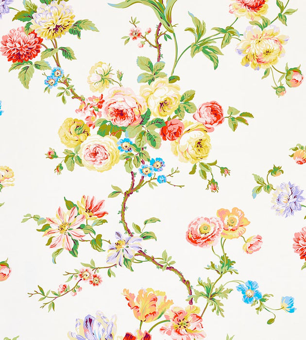 Old World Weavers Botanical Garden Summer Multi Fabric B035060001