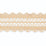 Schumacher Nikita Braid Peche/Oyster Trim B181-3