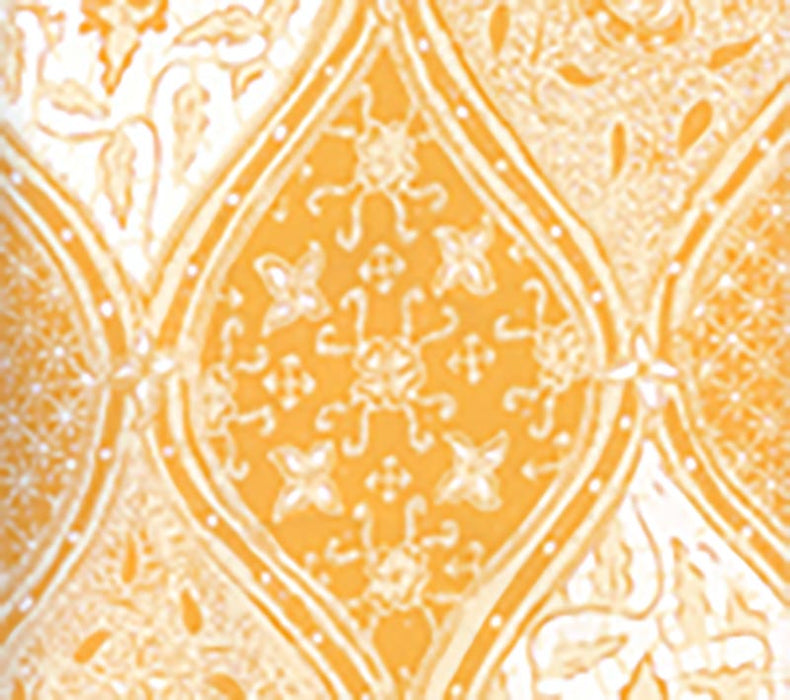 China Seas Balinese Batik Inca Gold Cream Wallpaper Sample 6630-06WP