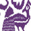 China Seas Bali Isle Purple Wallpaper 2435-40WP