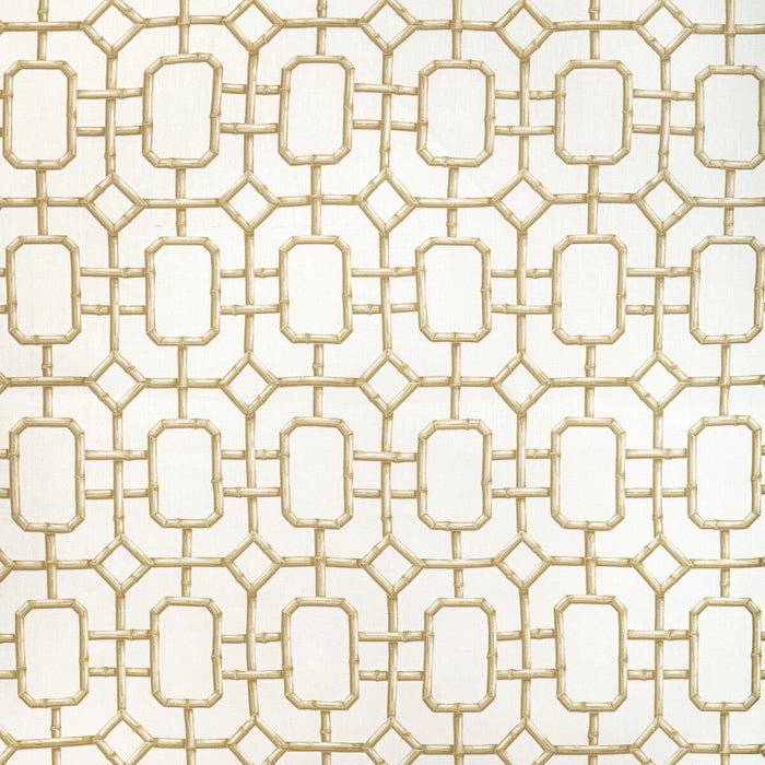 Kravet Couture Bambu Fret Dune Fabric BAMBU FRET.166.0
