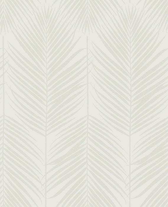 Seabrook Designs Persei Palm Chardonnay Wallpaper Sample BD50000