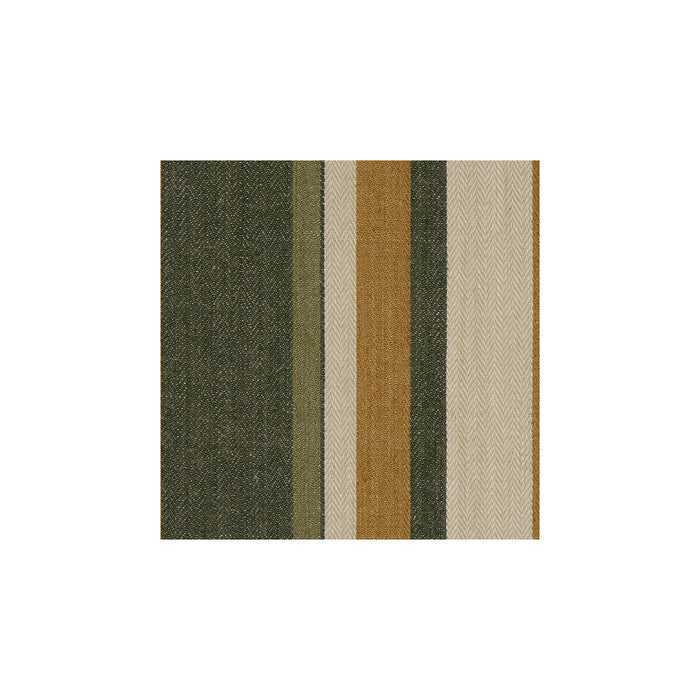 GP & J Baker Drummond Stripe Gold/Sepia Fabric BF10517.3.0