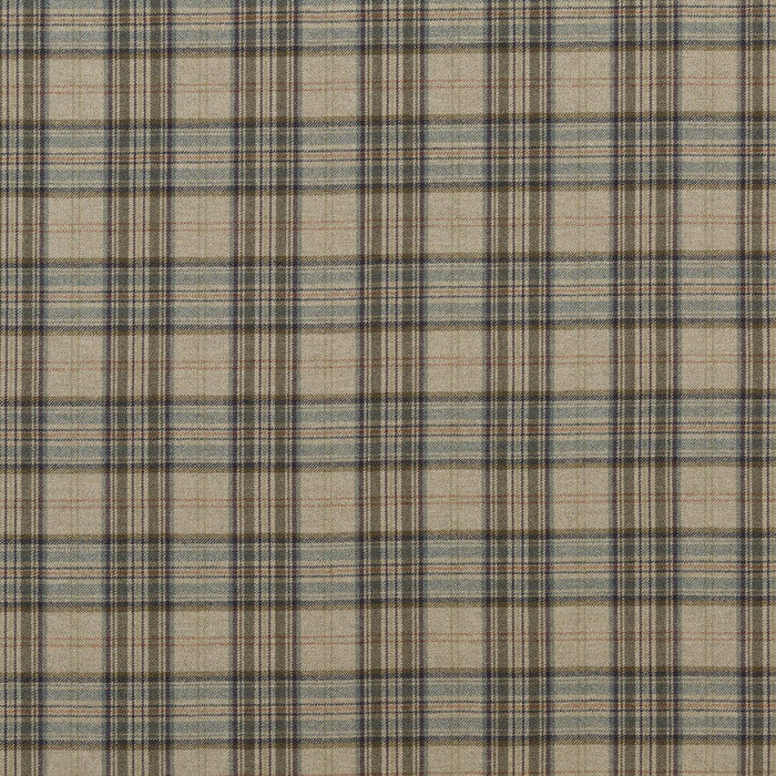 GP & J Baker Victoria Plaid Soft Jade Fabric BF10655.3.0