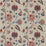 GP & J Baker Baker'S Indienne Embroidery Indigo/Red Fabric BF10784.1.0