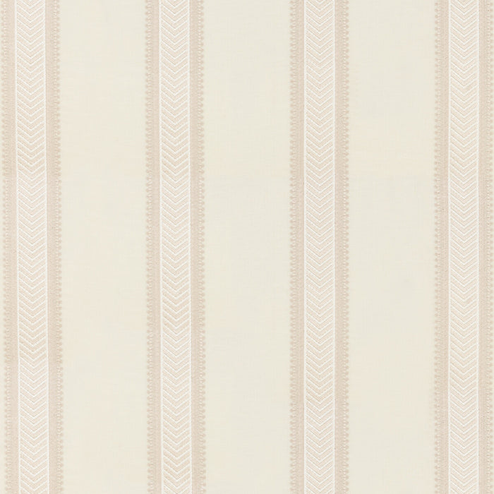 GP & J Baker Kerris Stripe Ivory/Stone Fabric BF10799.1.0