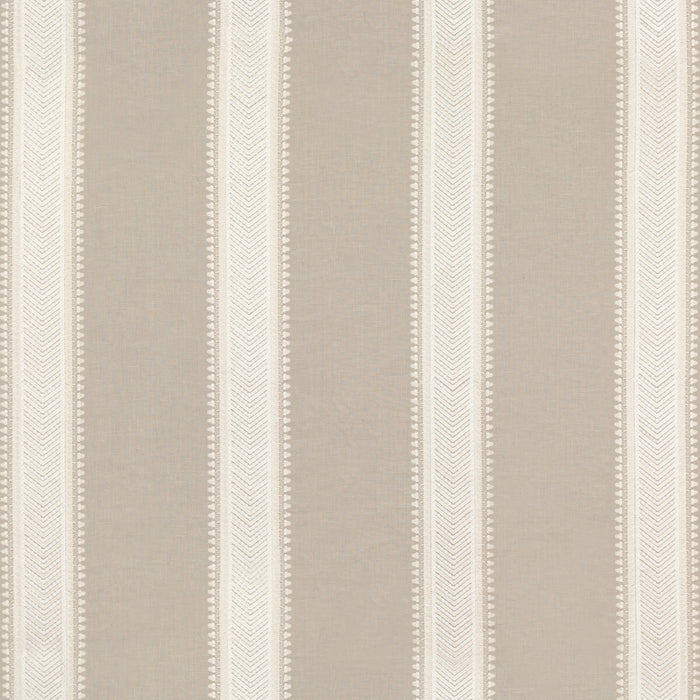 GP & J Baker Kerris Stripe Dove Fabric Sample BF10799.3.0