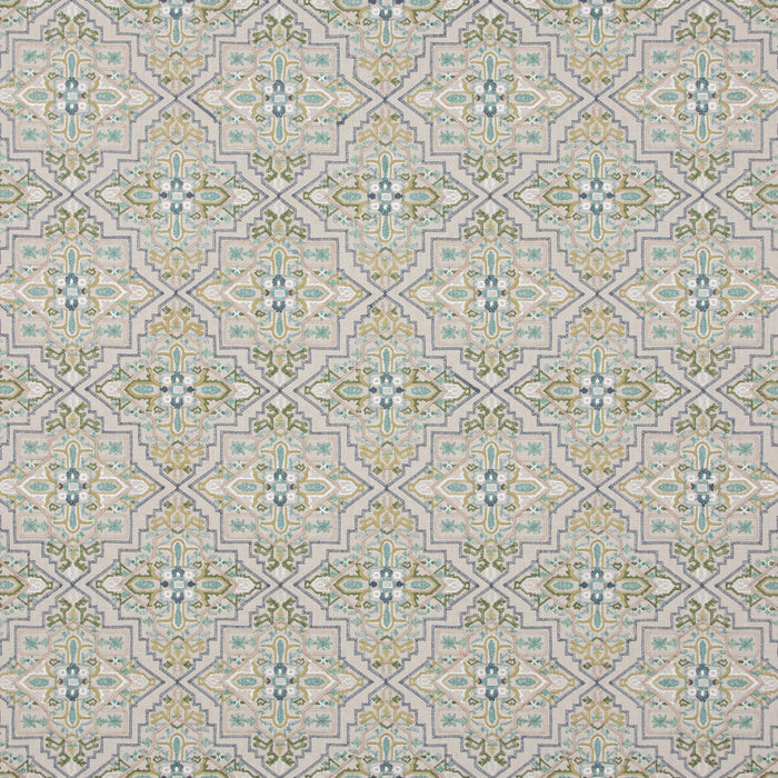 GP & J Baker Benaki Aqua Fabric BF10940.1.0