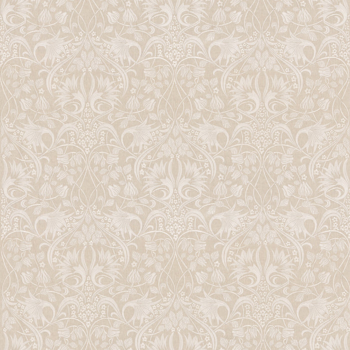GP & J Baker Fritillerie Embroidery Natural Fabric BF10995.1.0