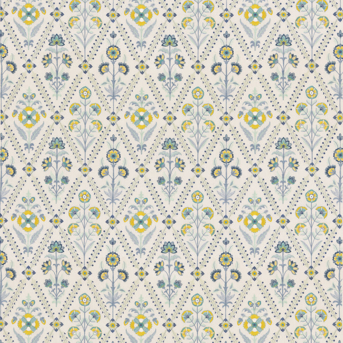 GP & J Baker Perrycroft Blue Fabric BF10998.1.0