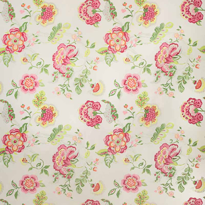 Lee Jofa Somerset Pink/Lime Fabric Sample BFC-3682.73.0