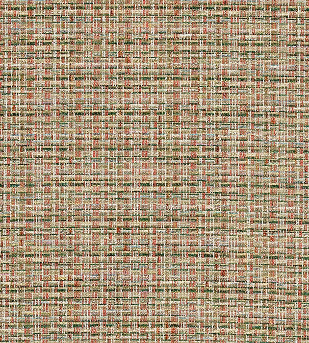 Old World Weavers Faye Olive Coral Fabric BIFAYE0005