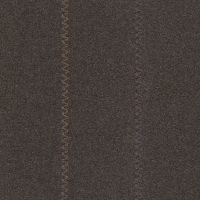Maya Romanoff Blanket Zig Zag Heathered Brown/Mushroom Wallpaper Sample MR-BK-03-3X02
