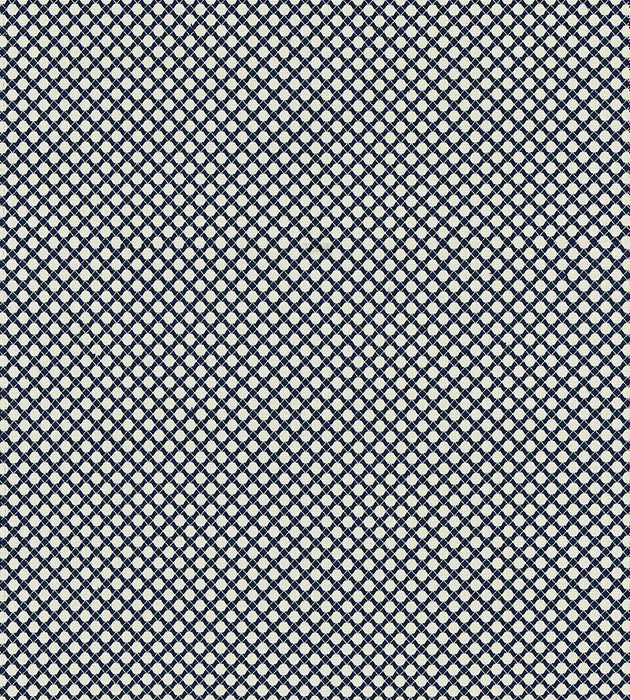 Boris Kroll Bellaire Trellis Indigo Fabric Sample BKK651210005