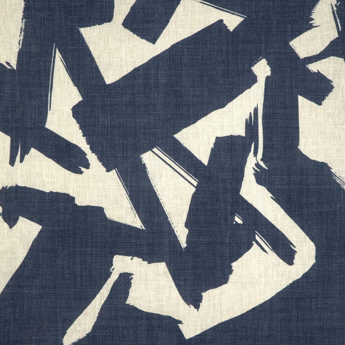 Kravet Couture Bold Lines Indigo Fabric BOLD LINES.50.0