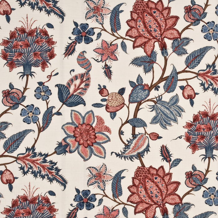 GP & J Baker Baker'S Indienne Blue/Pink Fabric Sample BP10022.3.0