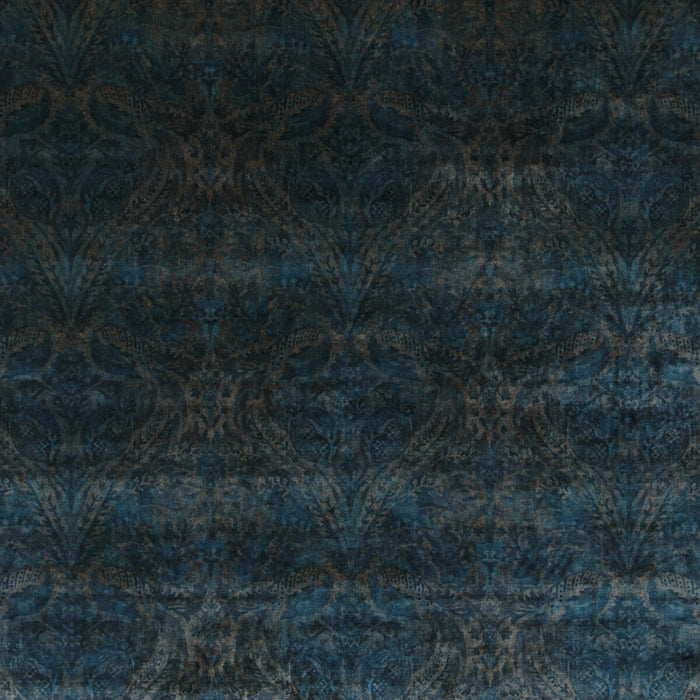 GP & J Baker Royal Damask Velvet Sapphire Fabric BP10646.2.0