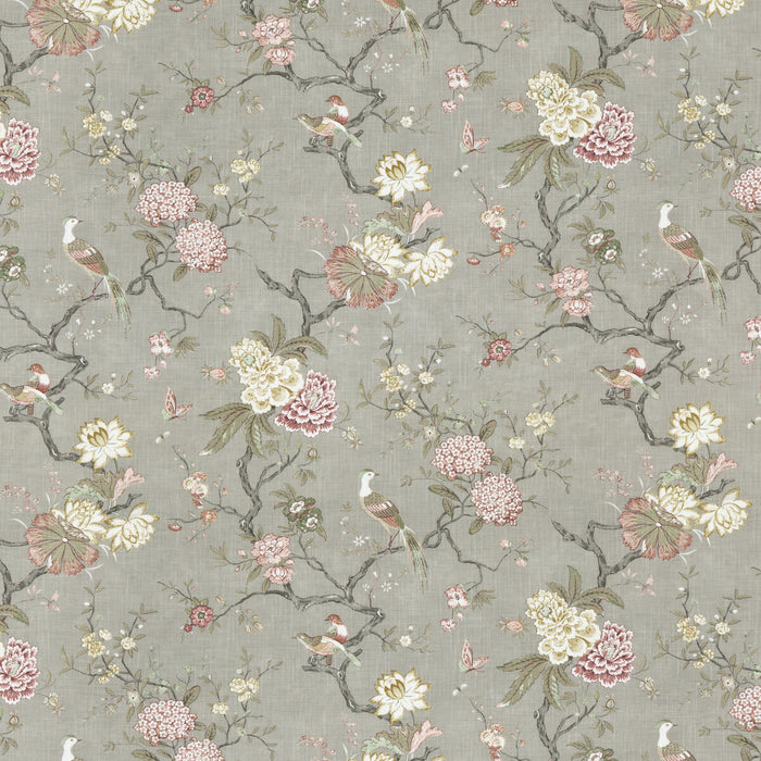 GP & J Baker Oriental Bird Signature Mole Fabric BP10771.2.0