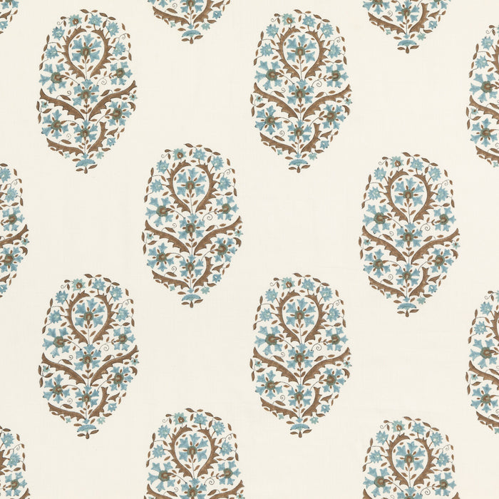 GP & J Baker Aydon Teal Fabric BP10795.1.0
