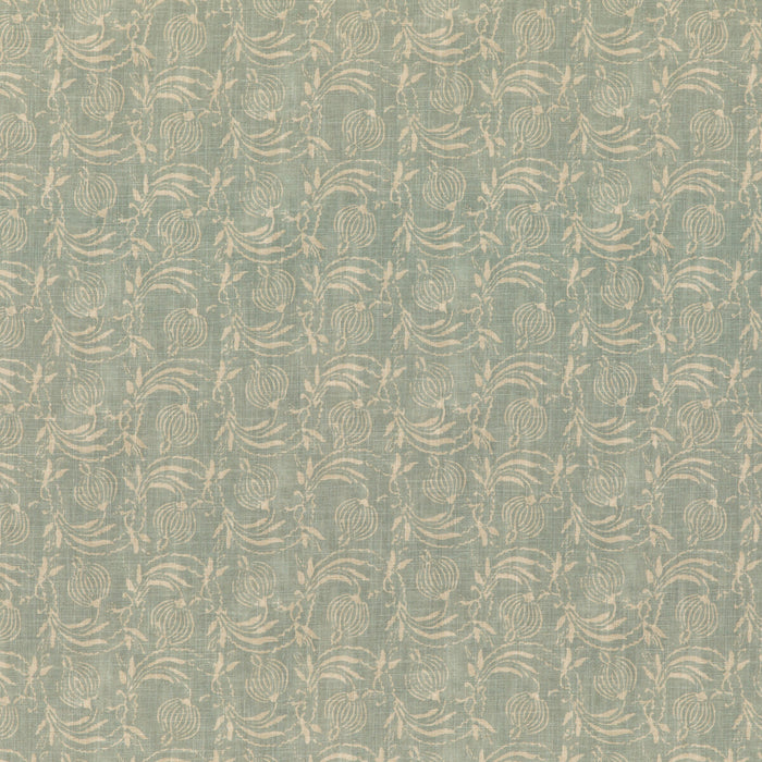 GP & J Baker Pomegranate Aqua Fabric BP10825.4.0