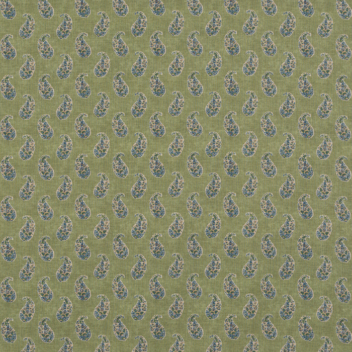 GP & J Baker Patola Paisley Emerald Fabric BP10930.2.0